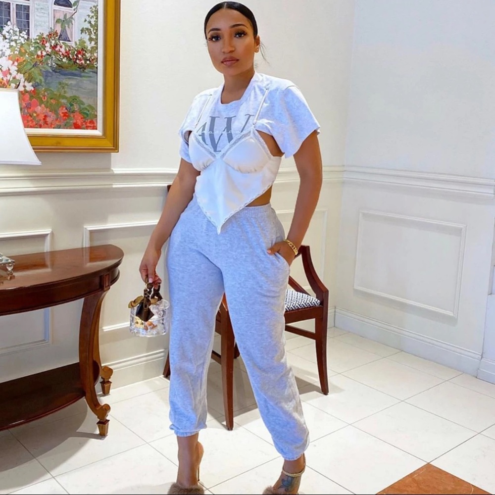 Alexander wang silk cami t shirt